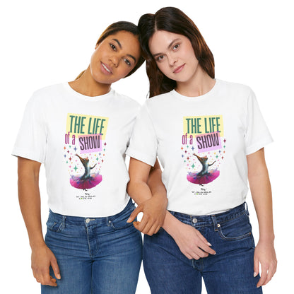 "The Life of a Show Squirrel" Graphic Tee | Funny Novelty Apparel that Supports Animal Welfare