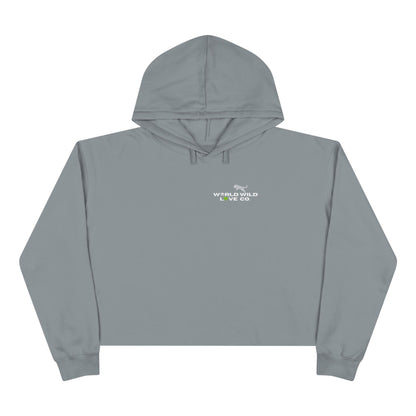WWL Essential Women's Cropped Hoodie | Classic Eco-Friendly Apparel to Support Animal Welfare