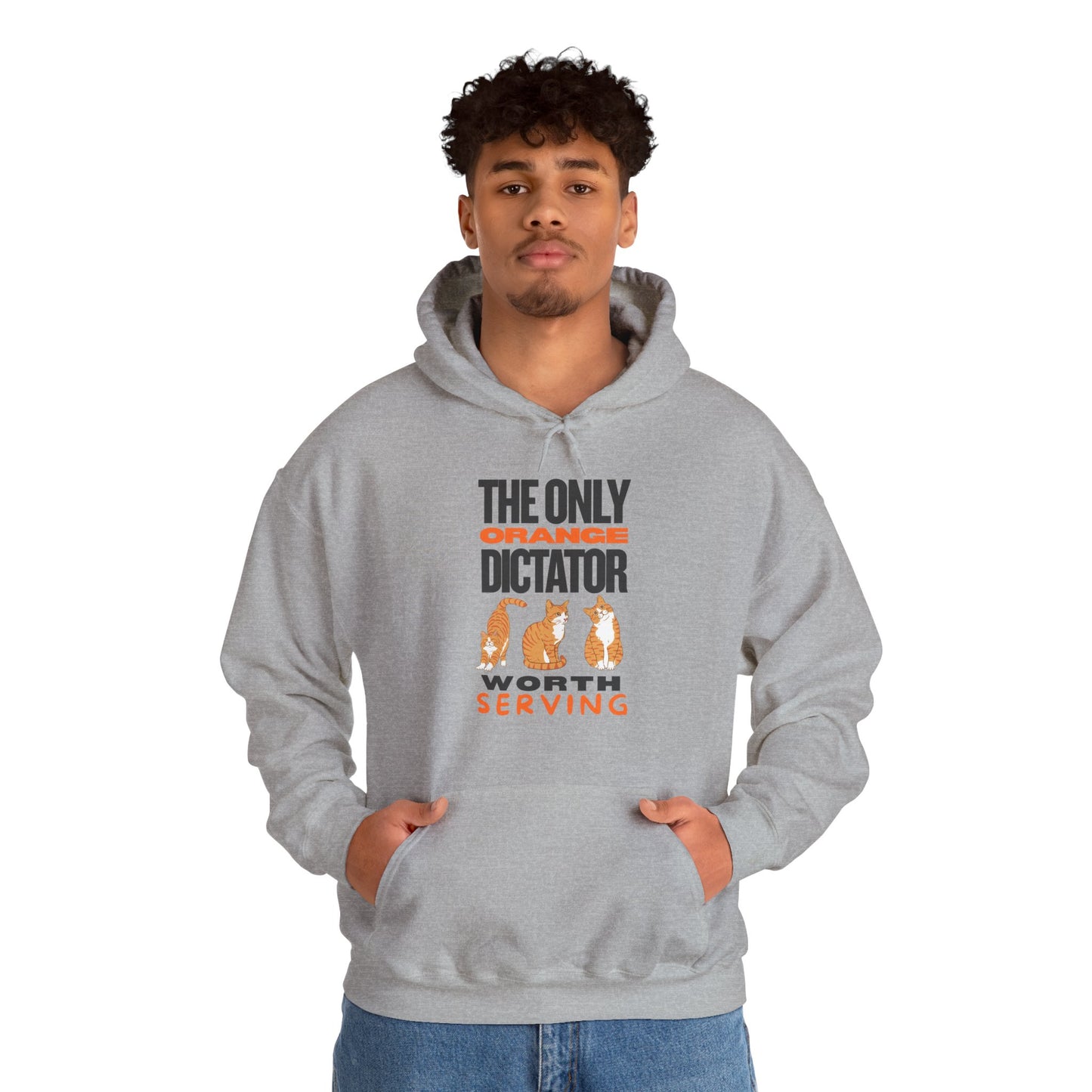 Politics & Cats Unisex Hoodie | Funny Novelty Hoodie that Supports Animal Welfare