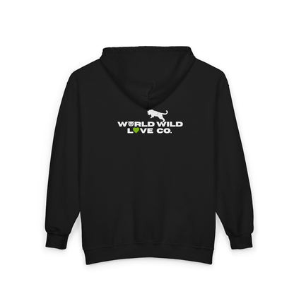 WWL Essential Unisex Zip Hoodie |  Classic Apparel to Support Animal Welfare