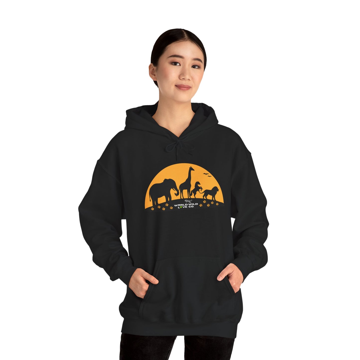WWL Essential Unisex Hoodie  | Classic Eco-Friendly Apparel to Support Animal Welfare