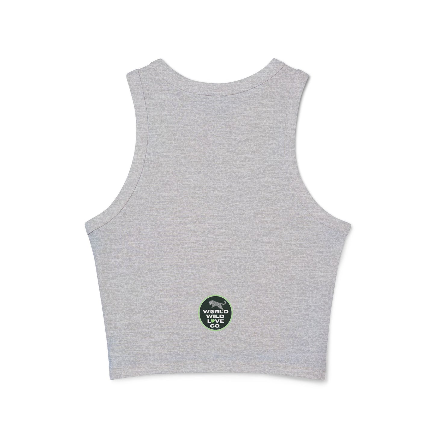 Horse Print Women's Micro Rib Racer Tank | Summer Fashion that Supports Animal Welfare