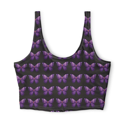 Polyester Sports Bra (AOP)