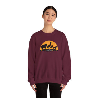 WWL Essential Unisex Crewneck Sweatshirt | Classic Eco-Friendly Sustainable Apparel to Support Animal Welfare