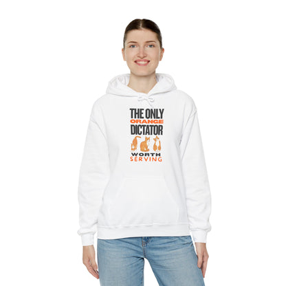 Politics & Cats Unisex Hoodie | Funny Novelty Hoodie that Supports Animal Welfare