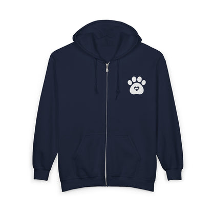 WWL Essential Unisex Zip Hoodie |  Classic Apparel to Support Animal Welfare