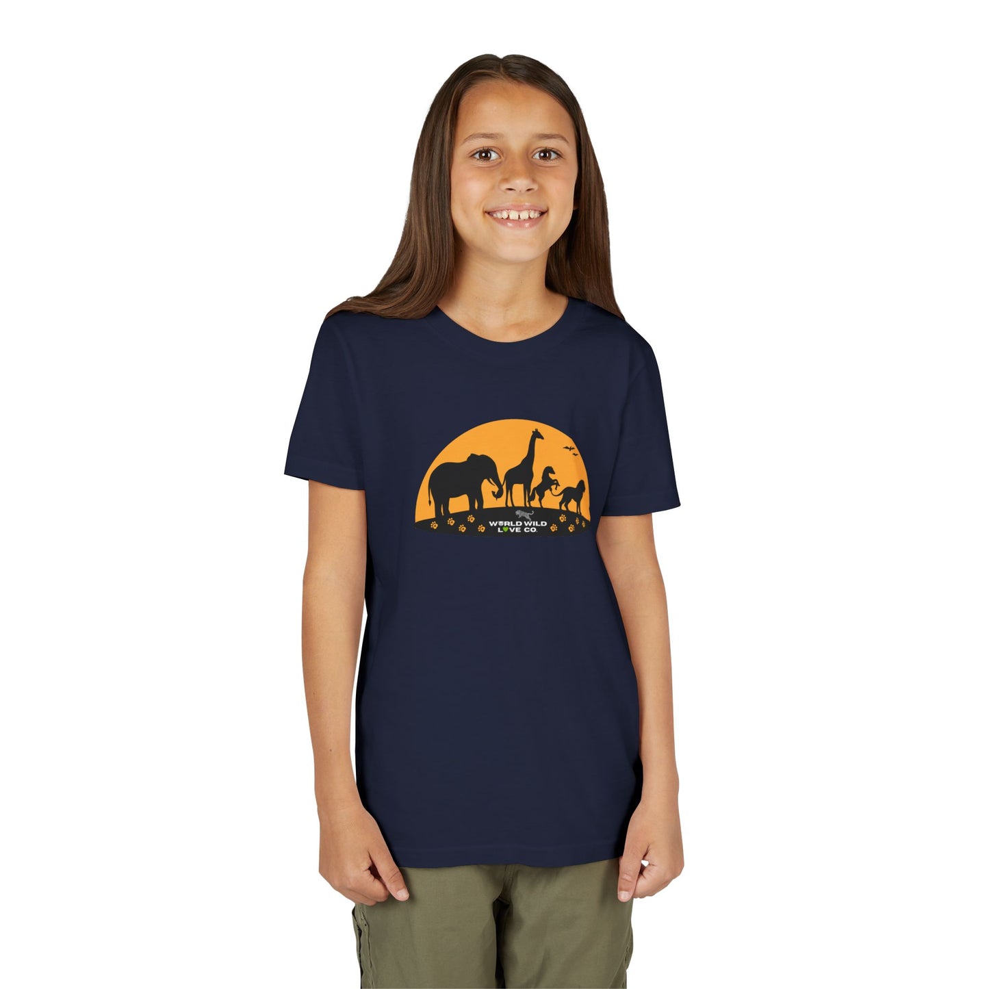 WWL Essential Youth Cotton T-Shirt |  Classic Kids Apparel to Support Animal Welfare