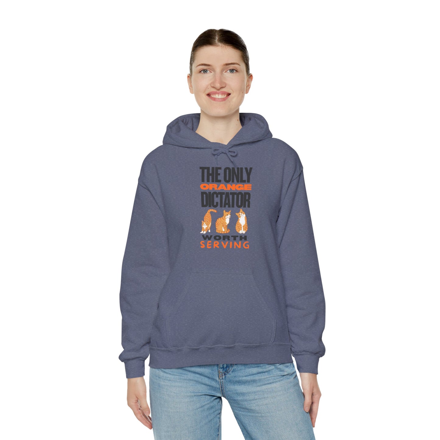 Politics & Cats Unisex Hoodie | Funny Novelty Hoodie that Supports Animal Welfare