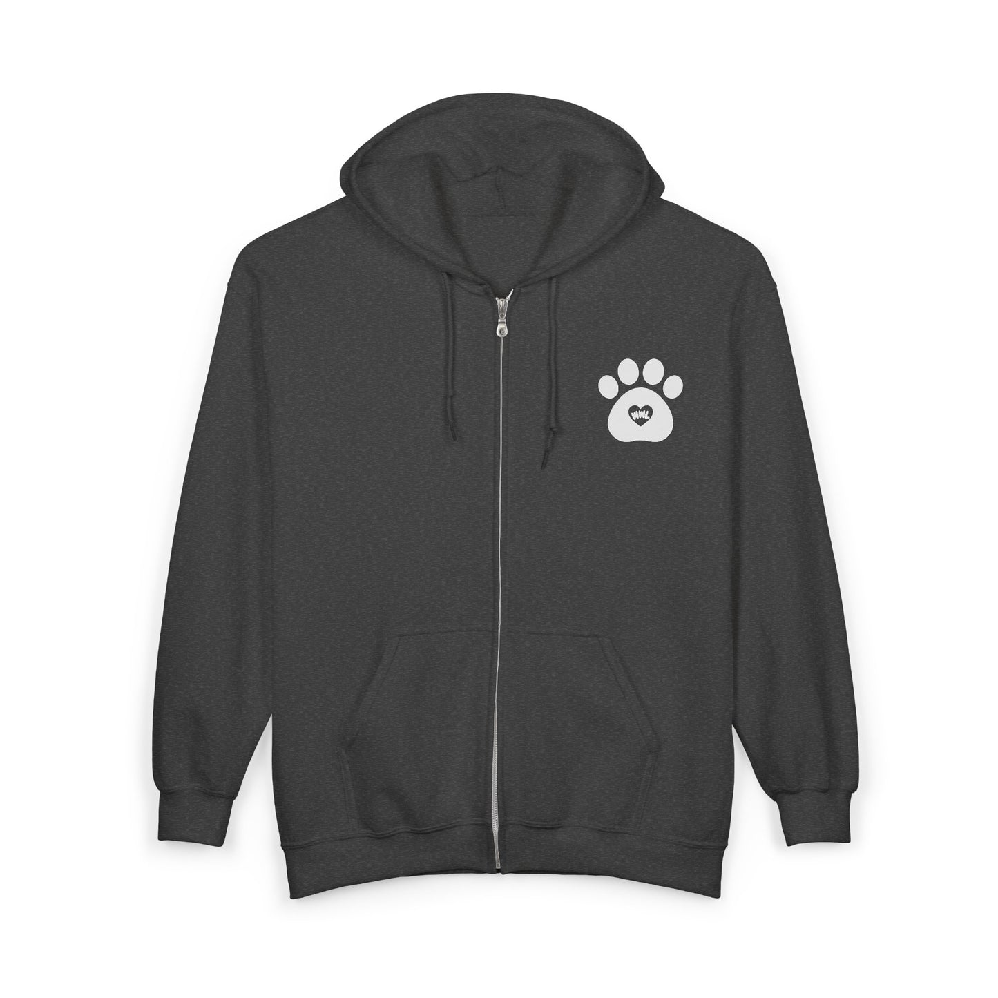 WWL Essential Unisex Zip Hoodie |  Classic Apparel to Support Animal Welfare