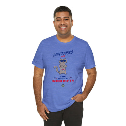 Buffalo Bills "Meowfia" Unisex Tee | Fun Classic Apparel to Support Animal Welfare
