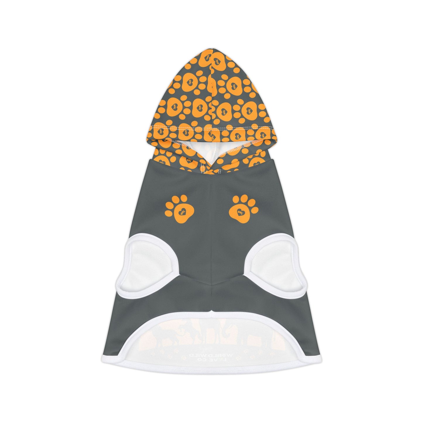 Cozy Pet Cat or Dog Hoodie with Animal Print - Perfect for Outdoor Adventures