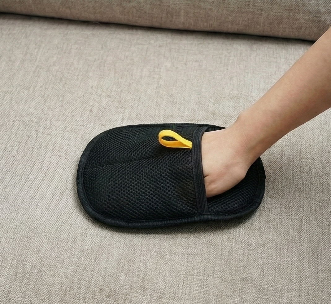 Removes Lint Gloves,Clothes Pet Hair Removal Gloves Double Sided Reusable Grooming Tool for Dogs Cat Fur Static Cleaning Gloves