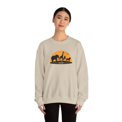 WWL Essential Unisex Crewneck Sweatshirt | Classic Eco-Friendly Sustainable Apparel to Support Animal Welfare