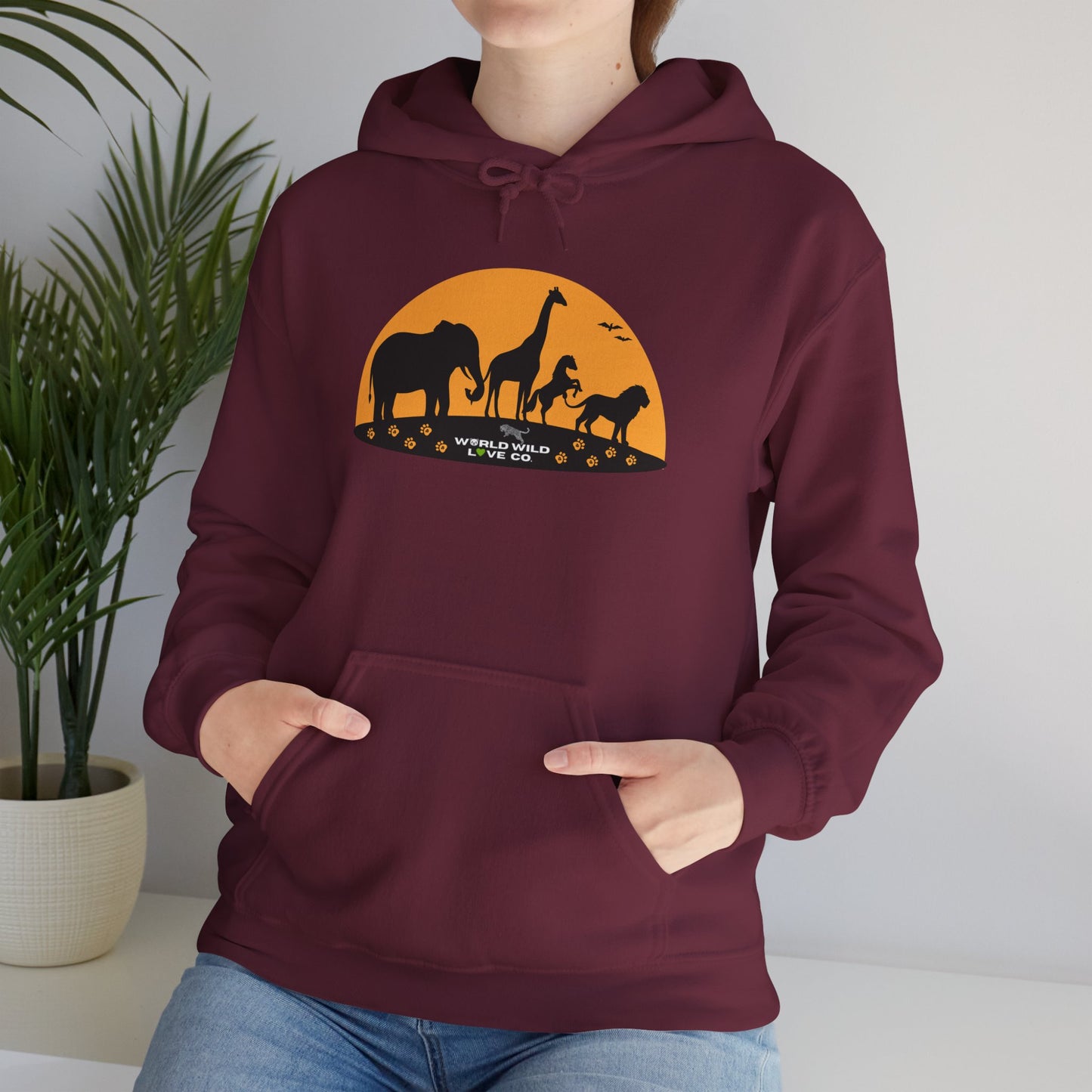 WWL Essential Unisex Hoodie  | Classic Eco-Friendly Apparel to Support Animal Welfare