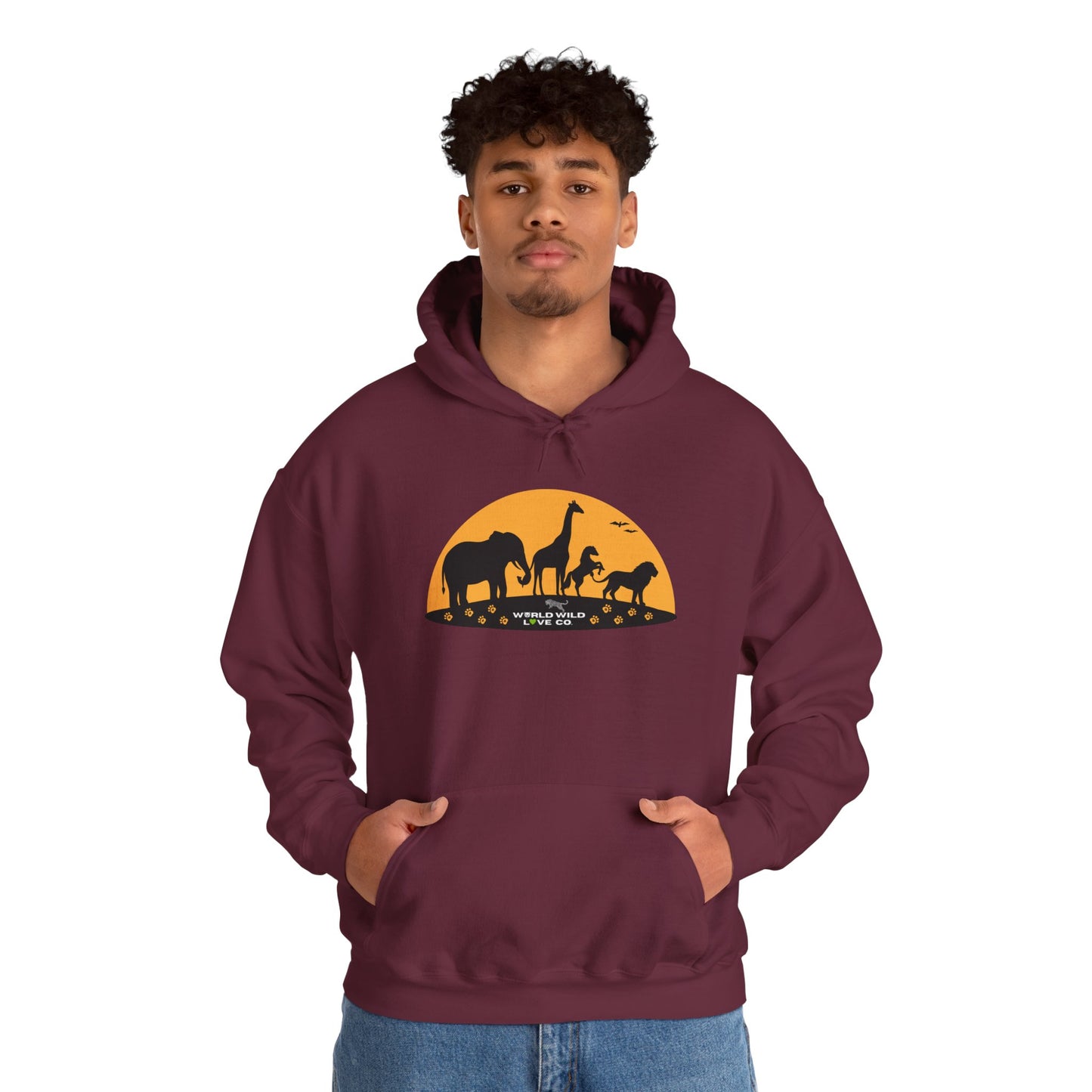 WWL Essential Unisex Hoodie  | Classic Eco-Friendly Apparel to Support Animal Welfare