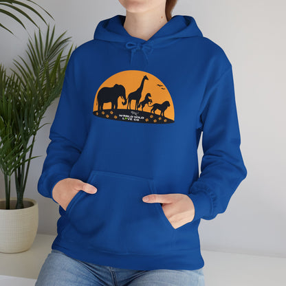 WWL Essential Unisex Hoodie  | Classic Eco-Friendly Apparel to Support Animal Welfare