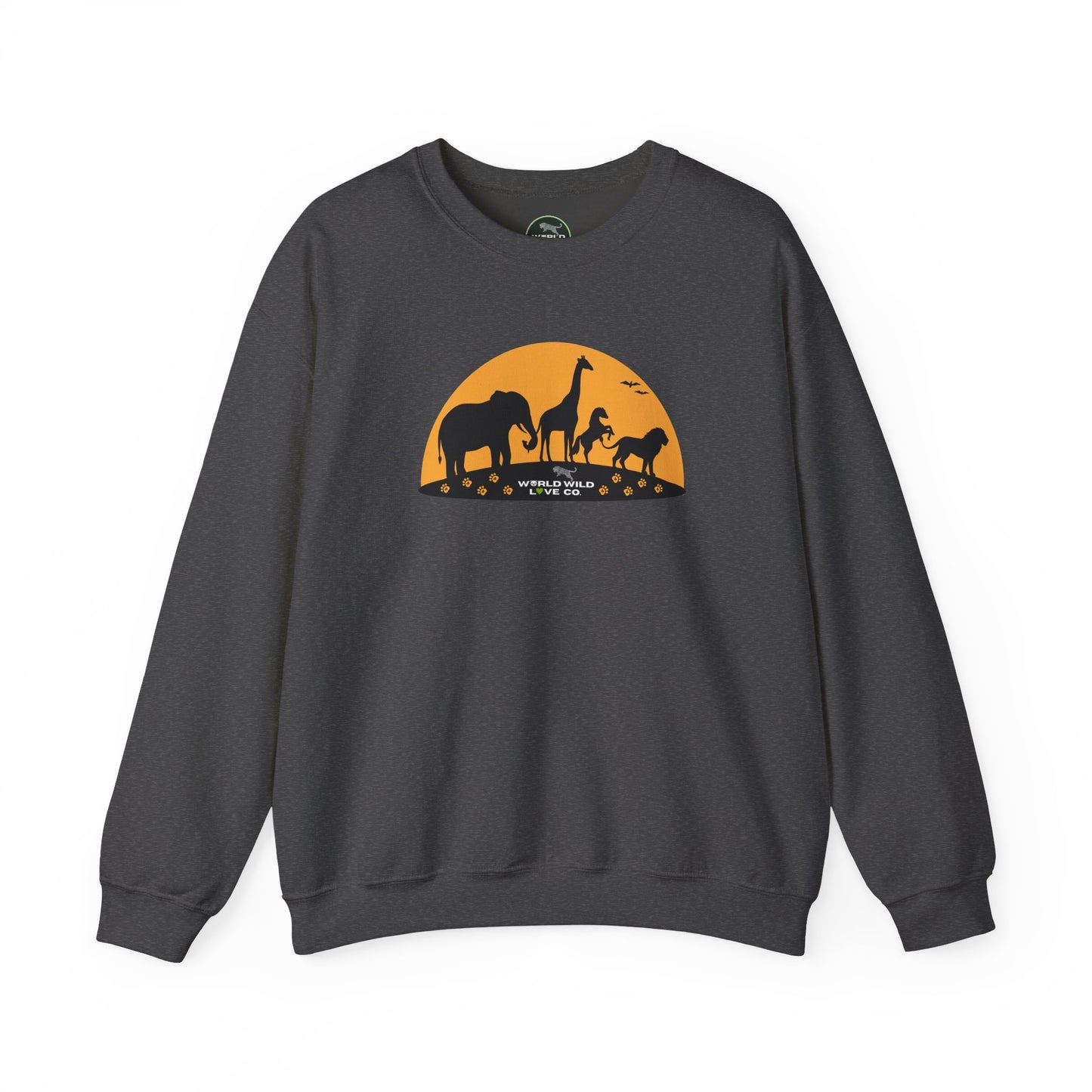 WWL Essential Unisex Crewneck Sweatshirt | Classic Eco-Friendly Sustainable Apparel to Support Animal Welfare