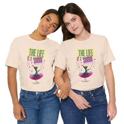 "The Life of a Show Squirrel" Graphic Tee | Funny Novelty Apparel that Supports Animal Welfare