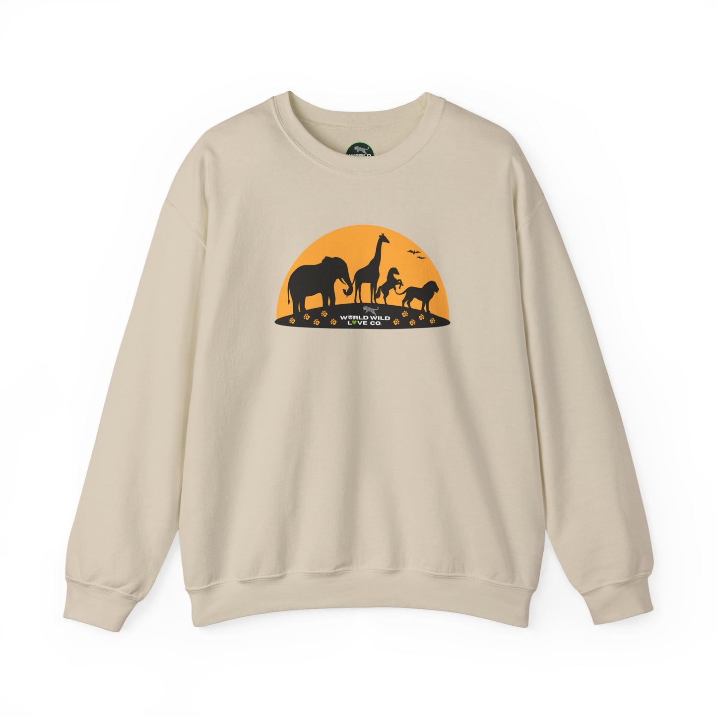 WWL Essential Unisex Crewneck Sweatshirt | Classic Eco-Friendly Sustainable Apparel to Support Animal Welfare