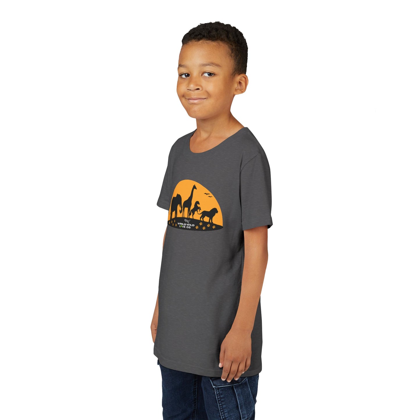 WWL Essential Youth Cotton T-Shirt |  Classic Kids Apparel to Support Animal Welfare