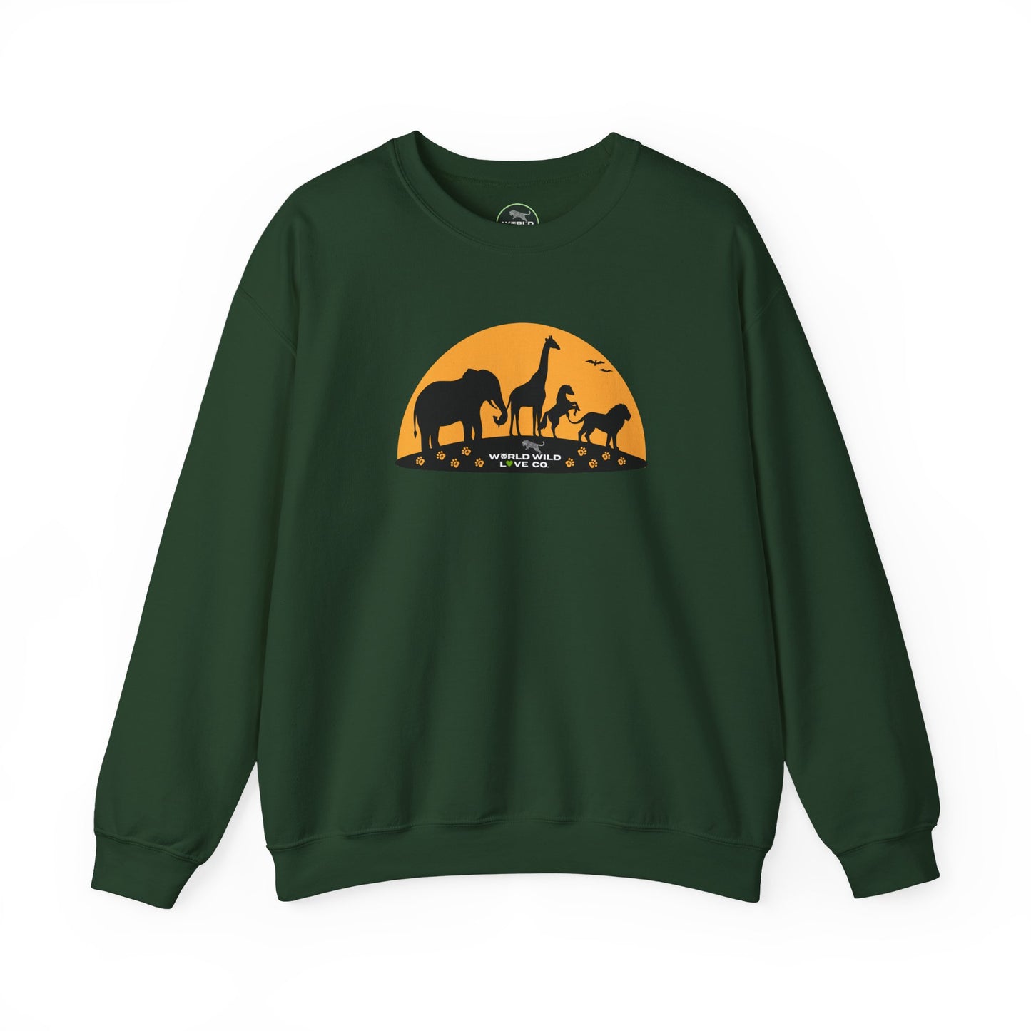WWL Essential Unisex Crewneck Sweatshirt | Classic Eco-Friendly Sustainable Apparel to Support Animal Welfare