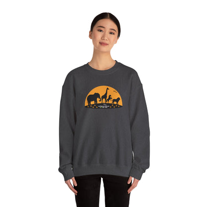 WWL Essential Unisex Crewneck Sweatshirt | Classic Eco-Friendly Sustainable Apparel to Support Animal Welfare