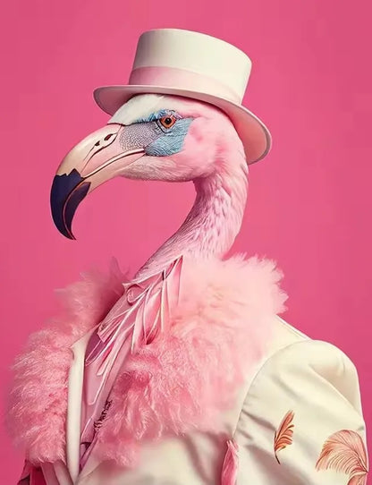 Charming Animal Frameless Canvas Art Prints