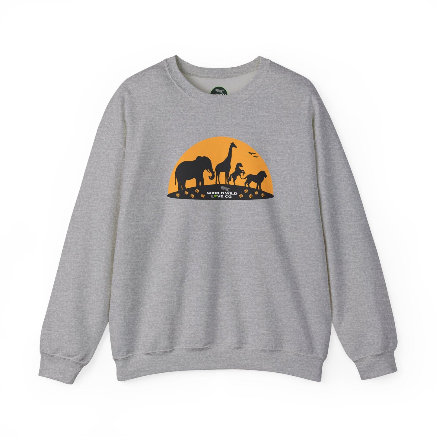WWL Essential Unisex Crewneck Sweatshirt | Classic Eco-Friendly Sustainable Apparel to Support Animal Welfare