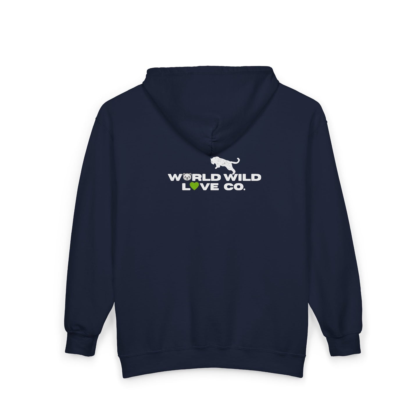 WWL Essential Unisex Zip Hoodie |  Classic Apparel to Support Animal Welfare