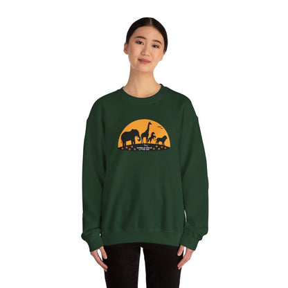 WWL Essential Unisex Crewneck Sweatshirt | Classic Eco-Friendly Sustainable Apparel to Support Animal Welfare