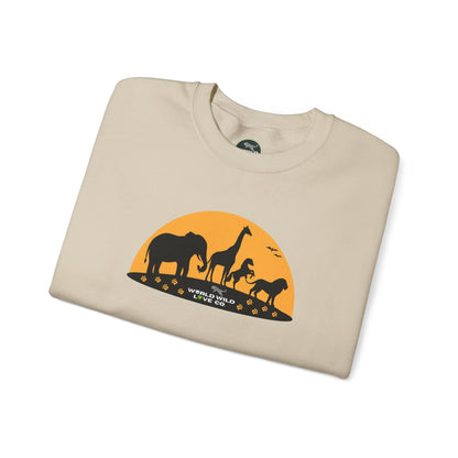 WWL Essential Unisex Crewneck Sweatshirt | Classic Eco-Friendly Sustainable Apparel to Support Animal Welfare