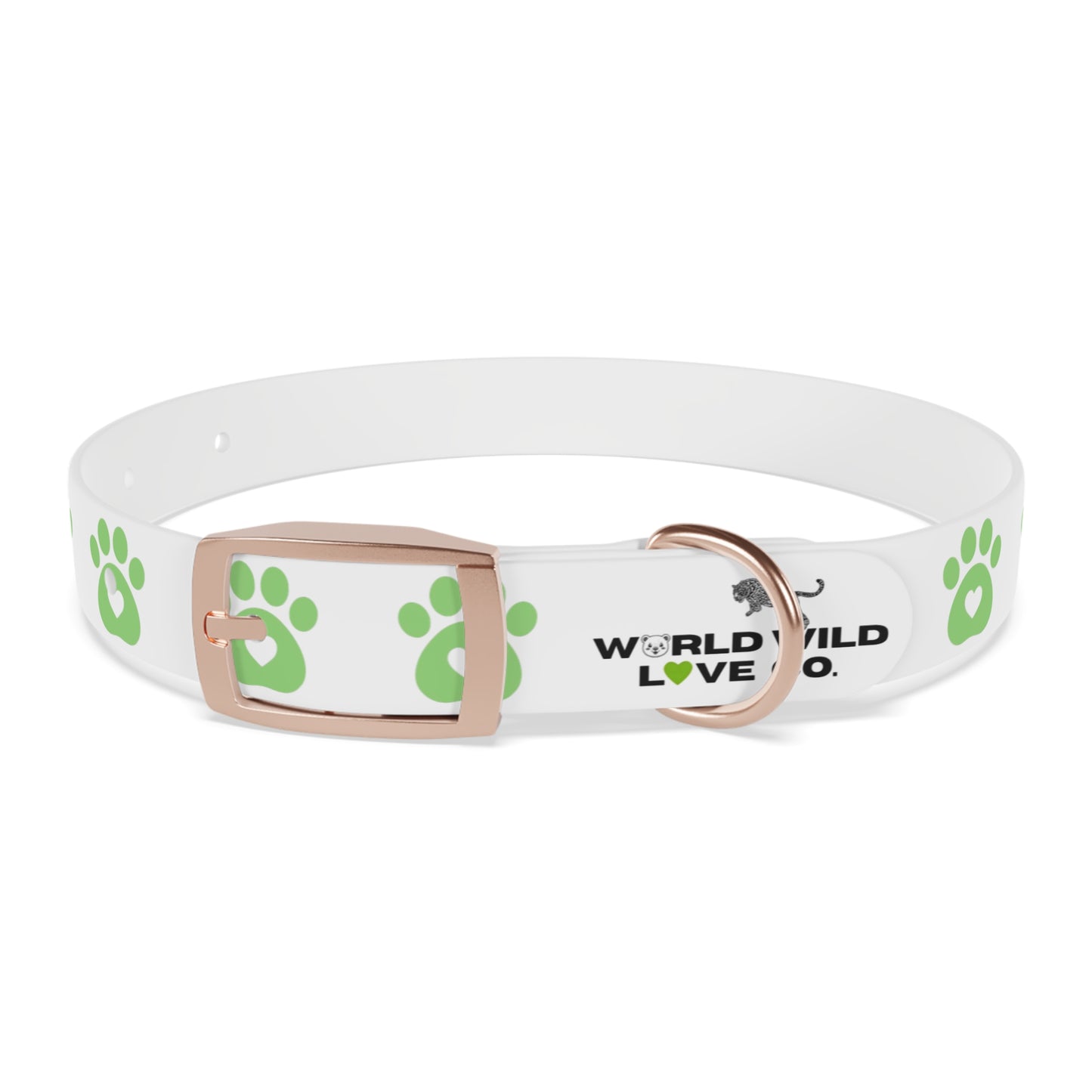 WWL Dog Collar with Paw Print Design | Cute Pet Accessory