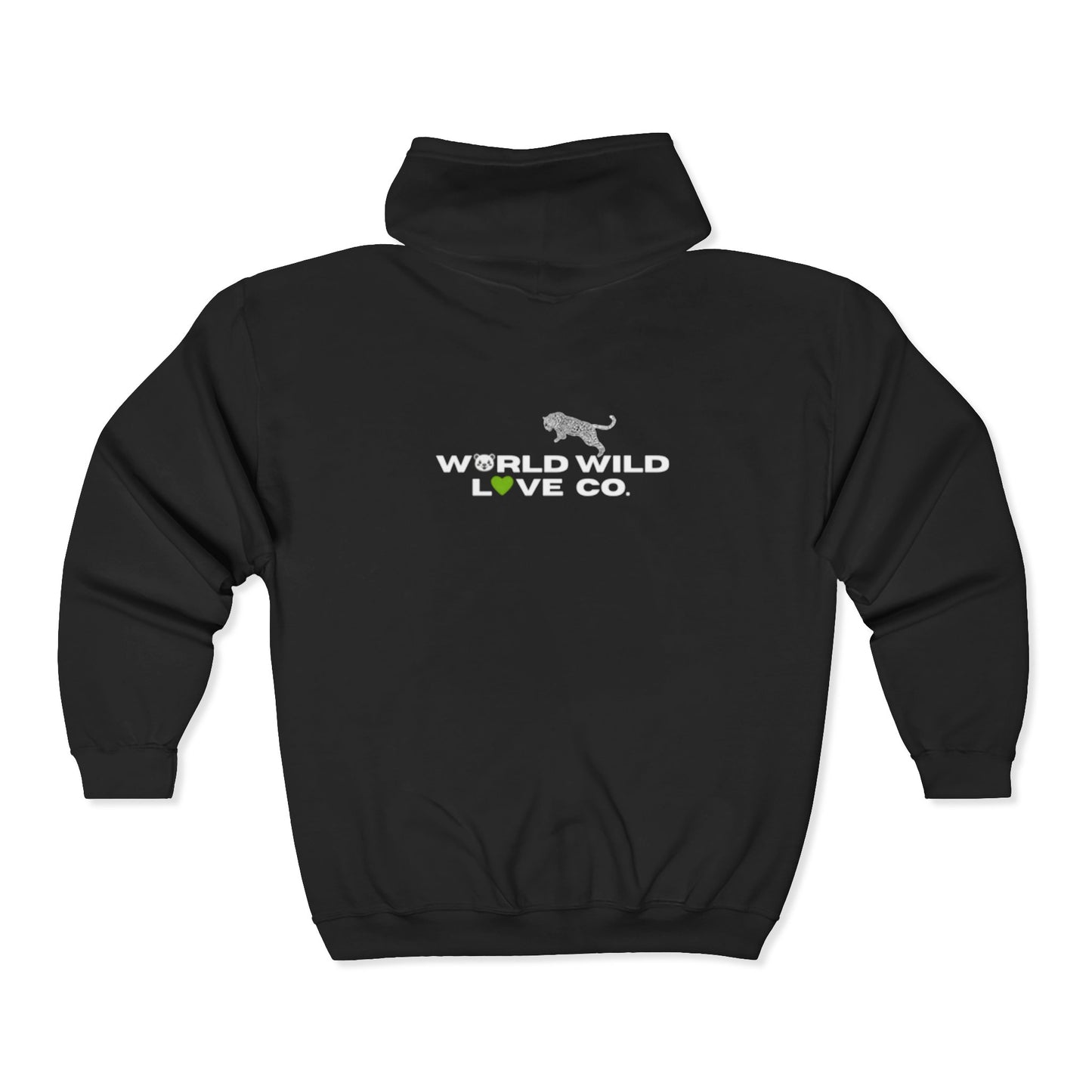 WWL Essential Unisex Zip Hoodie |  Classic Apparel to Support Animal Welfare