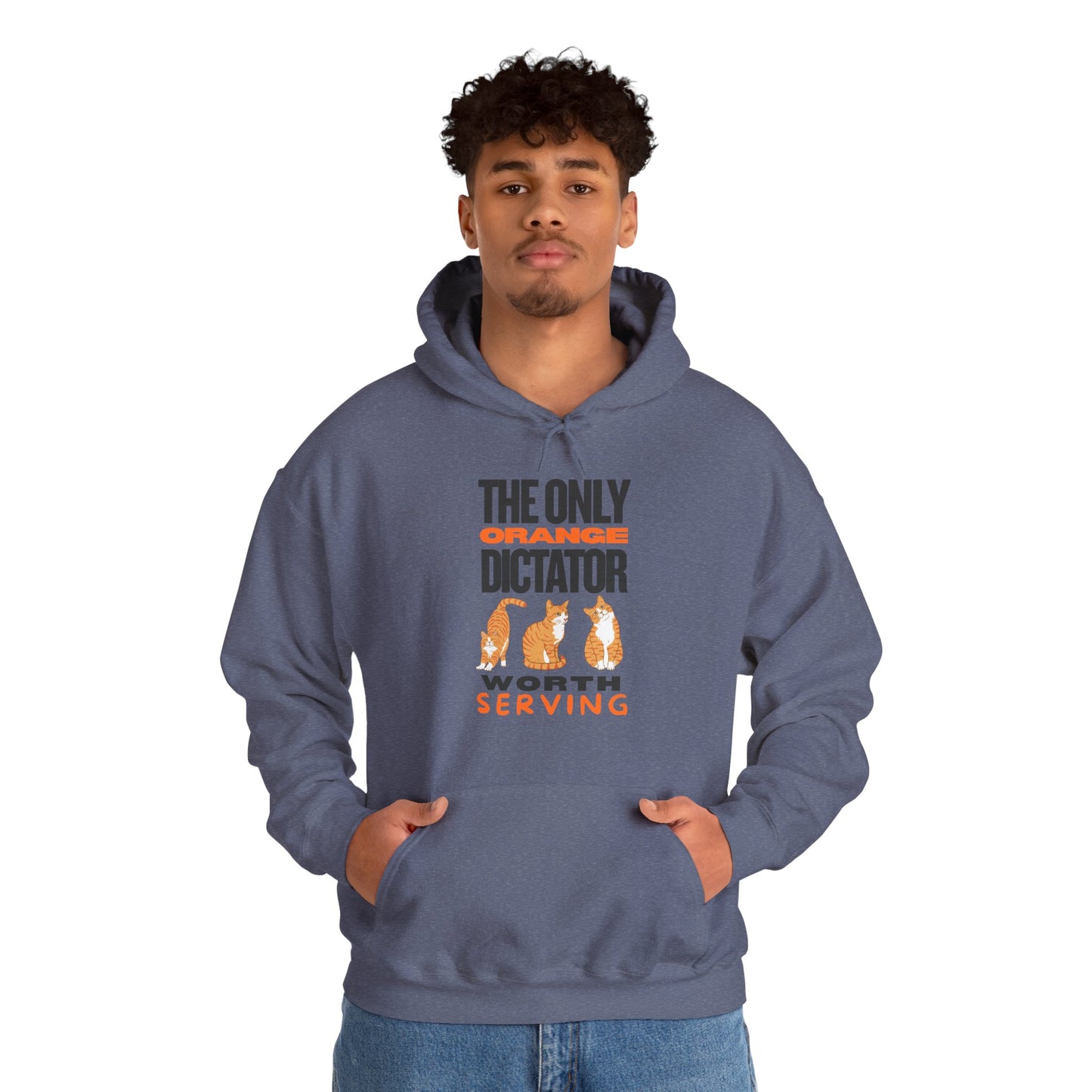 Politics & Cats Unisex Hoodie | Funny Novelty Hoodie that Supports Animal Welfare