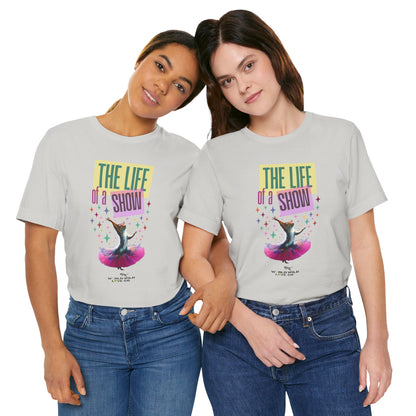 "The Life of a Show Squirrel" Graphic Tee | Funny Novelty Apparel that Supports Animal Welfare