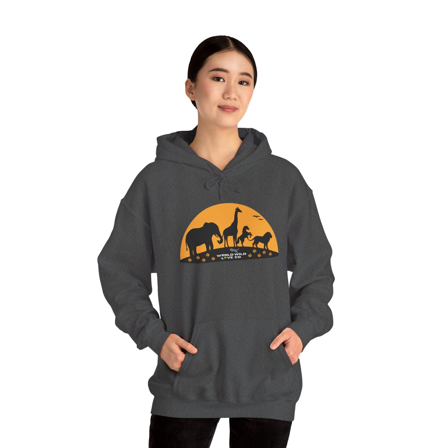 WWL Essential Unisex Hoodie  | Classic Eco-Friendly Apparel to Support Animal Welfare
