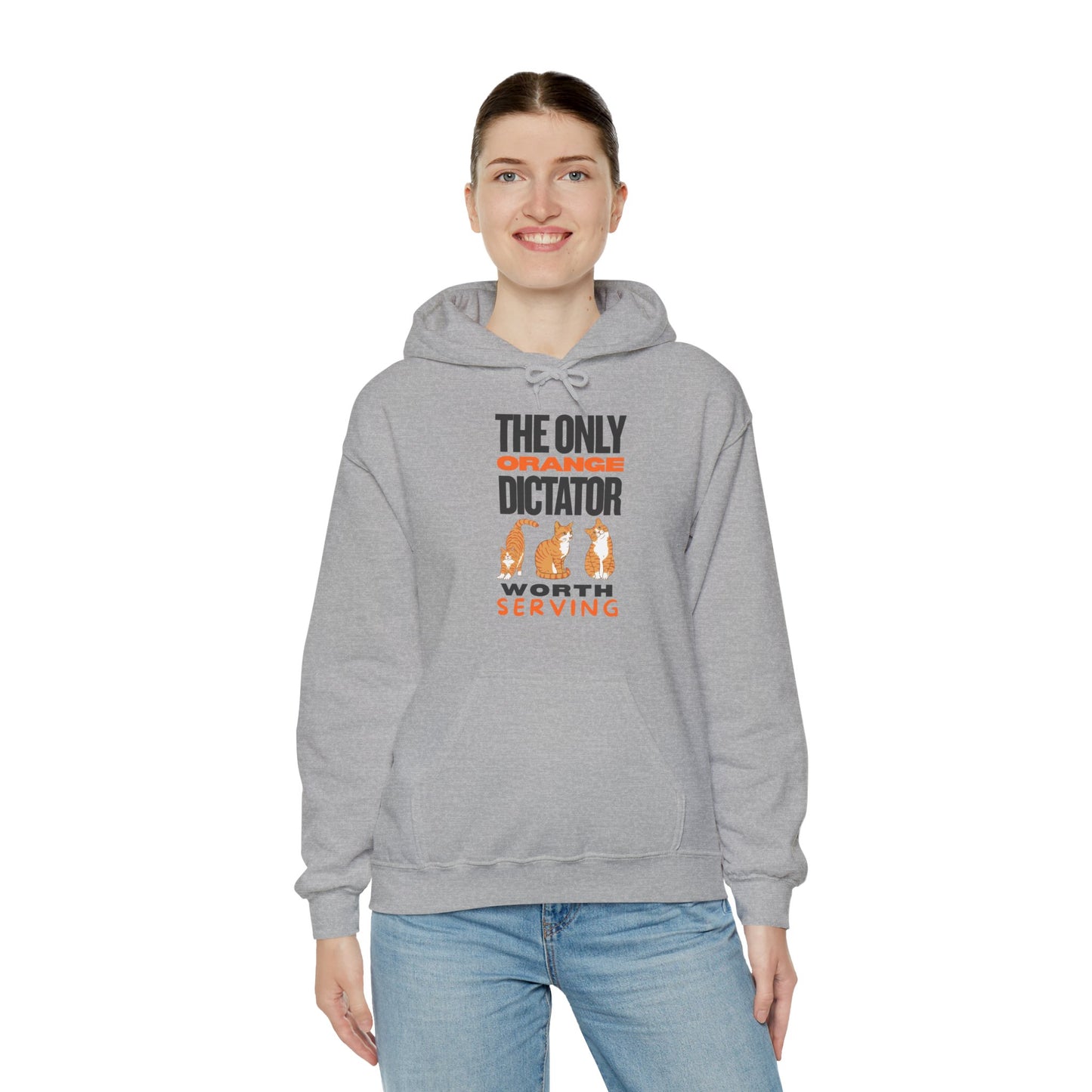 Politics & Cats Unisex Hoodie | Funny Novelty Hoodie that Supports Animal Welfare