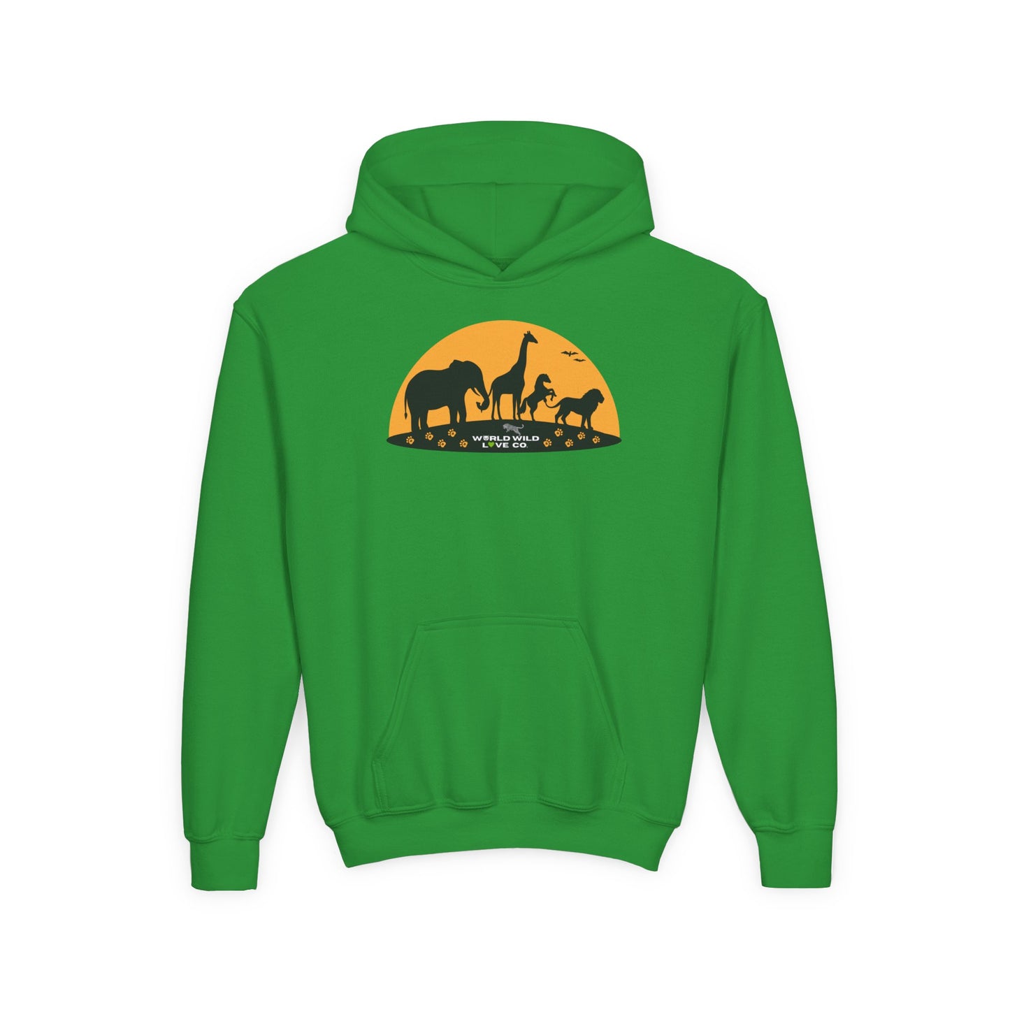 Youth Essential Heavy Blend Hooded Sweatshirt | Classic Apparel to Support Animal Welfare