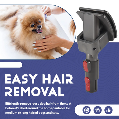 Unique Groom Tools for V15 V11 V10 V8 V7 V6 Vacuum Cleaner, Pet Grooming Tool, with Attachment Adapter and Trigger Lock