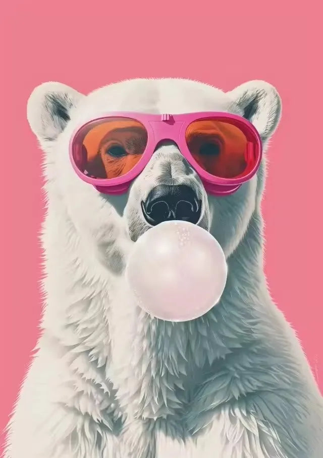 Charming Animal Frameless Canvas Art Prints